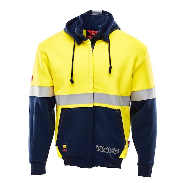 Kontra Uniforms HiViz Sweatshirt Hoodie M KON1417 - main
